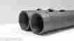 M-tp-1010bk 95-16 Dna 4 Megaphone Black Slip-on Mufflers Exhaust Harley Touring