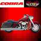 1800-1830 96-06 6960t Cobra Speedster Xtra Long Exhaust Chrome Hd Flt Flht Flhr Flhx Fltr Models