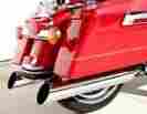 Flh-529l 98-06 Bassani Xhaust Slant Cut Slip-on Mufflers W Perf Baffles 4 Chrome Harley Fltri