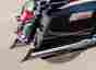 Flh-529sl 98-06 Bassani Xhaust Scallop Slant Slip-on Mufflers W Perf Baffles 4 Chr Harley Fltri