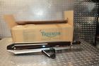 A9600380 Triumph Bonneville Left Hand Exhaust Muffler Slip On New Oem