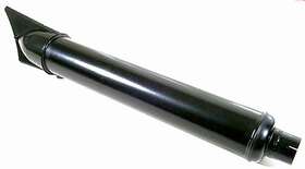 3104 Aaok Black Inch Rocket Muffler For 1941 - 1949 Harley Knucklehead Ul Panhead