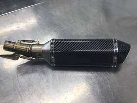 180870229 Aftermarket 2011 Kawasaki Ninja 250r Ex250j Aluminum Carbon Fiber Exhaust Pipe