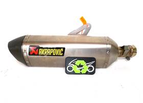 254219 Akrapovic 124878 Slip On Exhaust Ninja 400 Z400 Abs Krt Authentic