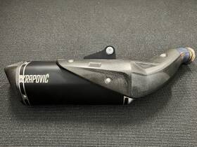 Akrapovic 6360597910033 Used Muffler Slip-on Black Titanium 2018-2024 Ktm 790/890 Duke R