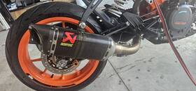 93505999000 Akrapovic Ktm Slip On Line Exhaust 250 390 Rc Duke 2017-2022