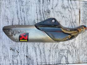 M-apl00406t Akrapovic 2015-2025 Yamaha Yzf-r1 R1m Titanium Spare Muffler