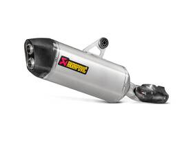 M-haa008 Akrapovic - Bmw 2013-2018 R1200 Gs A Slip-on Line Exhaust Titanium Muffler