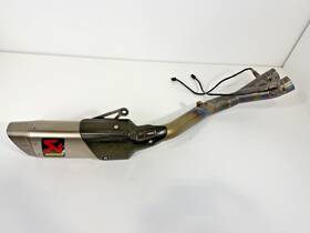 M-hap008 Akrapovic 2016 - 2021 Muffler And Mid Pipe For Yamaha Mt-10 Mt10 Part #