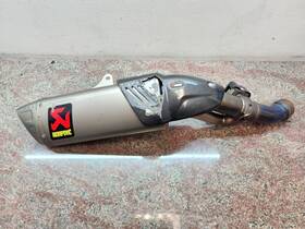 M-hez002 Akrapovic 2017-2025 Honda Cbr1000rr Sp Racing Titanium Exhaust Muffler
