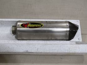 M-hr00105 Akrapovic Left Muffler 2007 Ktm 990 Duke May Fit Other Years And Models Scratched