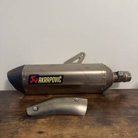 M-hr064 Akrapovic Slip-on Muffler For Kawasaki Ninja 250 400
