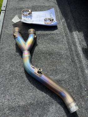 Akrapovic Mp220 Yamaha Mt-10 Fz10 2022-2025 Titanium Alloy Link Pipe
