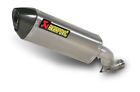 S-h12so2-hrt Akrapovic Muffler Vfr1200f Honda -h12so2-hrt High Mount Ti Slip Hex