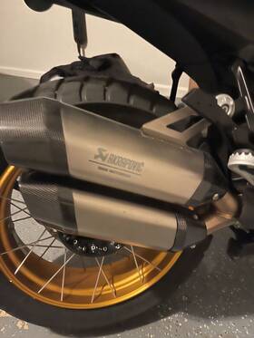 S-b13so4-hjgt Akrapovic -slip-on Exhaust Titanium Muffler