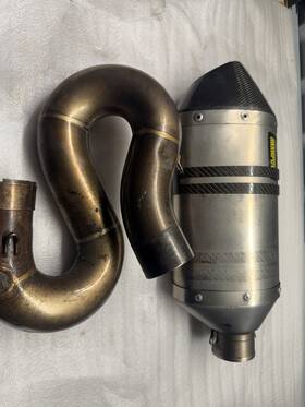 S-h10so6-zc Akrapovic 2008-2011 Cbr1000rr Titanium Slip On