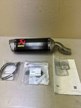 S-k10so27-hrc Akrapovic Carbon Fiber Slip On Race Muffler -