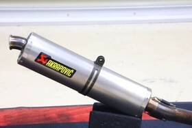 S-k12s1-t Akrapovic Exhaust Kawasaki Zrx1100/1200 Full Titanium System