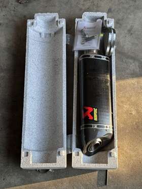 S-k4so6-apc Akrapovic - Slip-on Line Exhaust Carbon Fiber Muffler