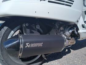 S-ve3s07-hrbc Akrapovic Exhaust Vespa Gts 300