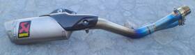 S-y10so18-haplt Akrapovic 2015-2024 Yamaha R1 - Slip-on 3/4 Link Pipe