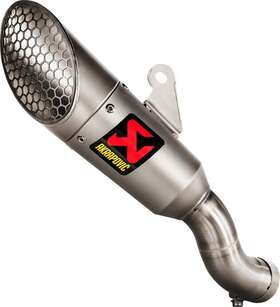 S-y3so6-ivoss Akrapovic Slip-on Muffler For Yamaha Yzf-r3/mt-03