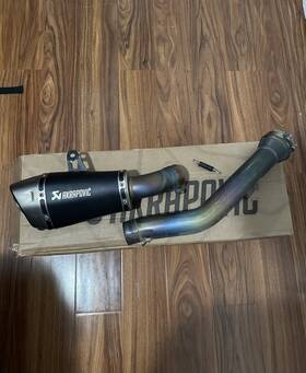 Sk10so28asztbl Akrapovic Ninjazx10r 3/4 Slip On Zx10r 21-25