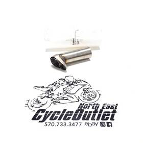 V-tuv227 Akrapovic 17-20 Yamaha Yzf R6 Exhaust Db Killer Baffle Pipe Muffler Slip On Can