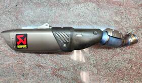2s001641 Aprilia 2021-2025 Rsv4 Tuono V4 Oem Akrapovic Slip-on Exhaust Zd41090