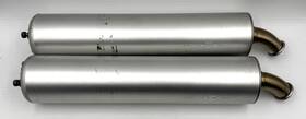 Ld-e11-066 Aprilia Ap8119384 2 Oem 1998-2004 Rs 250 Mk2 Exhaust Cans P/n