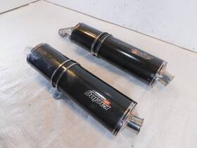 Ap8119718 Aprilia 2002-2003 Sl1000 Falco 1000 Right/left Muffler Silencer Pipes