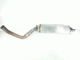 B-1122 Aprilia 02 Caponord Etv 1000 Left Exhaust Muffler Silencer Can