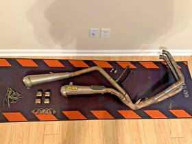 71337mit71625pr Arrow Honda Cbr1000rr Dual Gp Competition Full Exhaust System 2004-2007 Rare