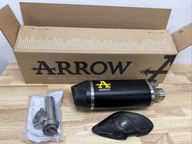 71852akn Arrow Indy Race Exhaust Aluminum Dark Yamaha Fz-10 Or Mt-10 2016-2021