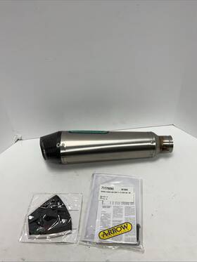 71779xki Arrow Exhaust Nichrom X-kone Silencer For Honda Cbr 300 2014-2017