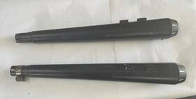1801-0579 Bassani Megaphone Mufflers 1995-2016 Harley Touring Street Glide Road King Fltr