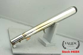 65937-12 Bassani 2013 Harley Dyna Switchback Slip On Exhaust Muffler Pipe Chrome #4084