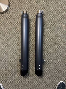 1811-3973 Bassani 8c17sb Black Slip On Muffler Indian Touring Pipes 8c17sb/1811-3973
