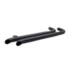Bc902-054-b British Customs Triumph Bobber Turn Out Tips Stainless Slipon Black