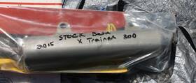Ab-10261 Beta 2015 X-trainer 300 Oem Stock Fmf Rear Muffler Nice #ab-10261