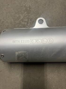 Ab-11310 Beta 2020 300rr Oem Silencer