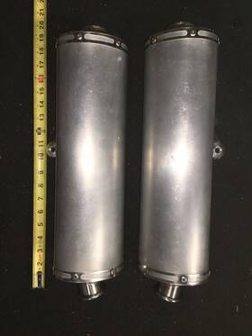 505115010 Bimota Mufflers Rare - Race Only