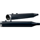 550-0185 Black 4 " Tour Mufflers Race