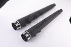 Bm-em02-bk Unbranded Black Megaphone Mufflers Exhaust Pipes For Harley Tourin