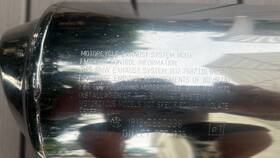 1812-77687339 Bmw 2005-09 R1200 Chrome Exhaust Slip On Silencer