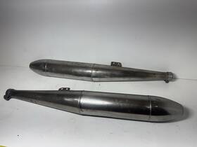 18121233210 Bmw 1972 R75/5 Oem Original Exhausts Mufflers - Muffler
