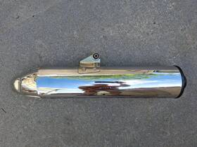 18127670700 Bmw 18127661004/18127670700 99-06 R1150 R. Used Oem Exhaust Muffler And Finisher With Clamp