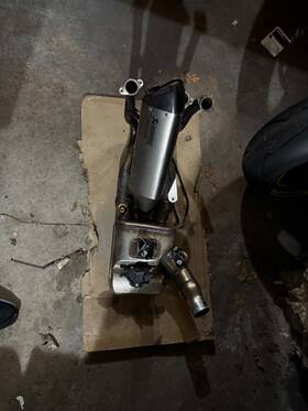 18128569763 Bmw 2025 S1000rr Factory Exhaust With Servo Module