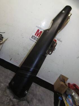 18129062484 Bmw 84 - 88 K100 K 100 Exhaust Muffler Nice 39k Miles