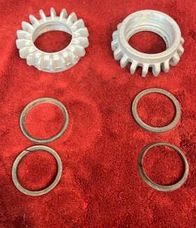 18211230585 Bmw Airhead Exhaust Nut And Rings R60 R65 R70 R80 R90 R100 Beautiful Threads